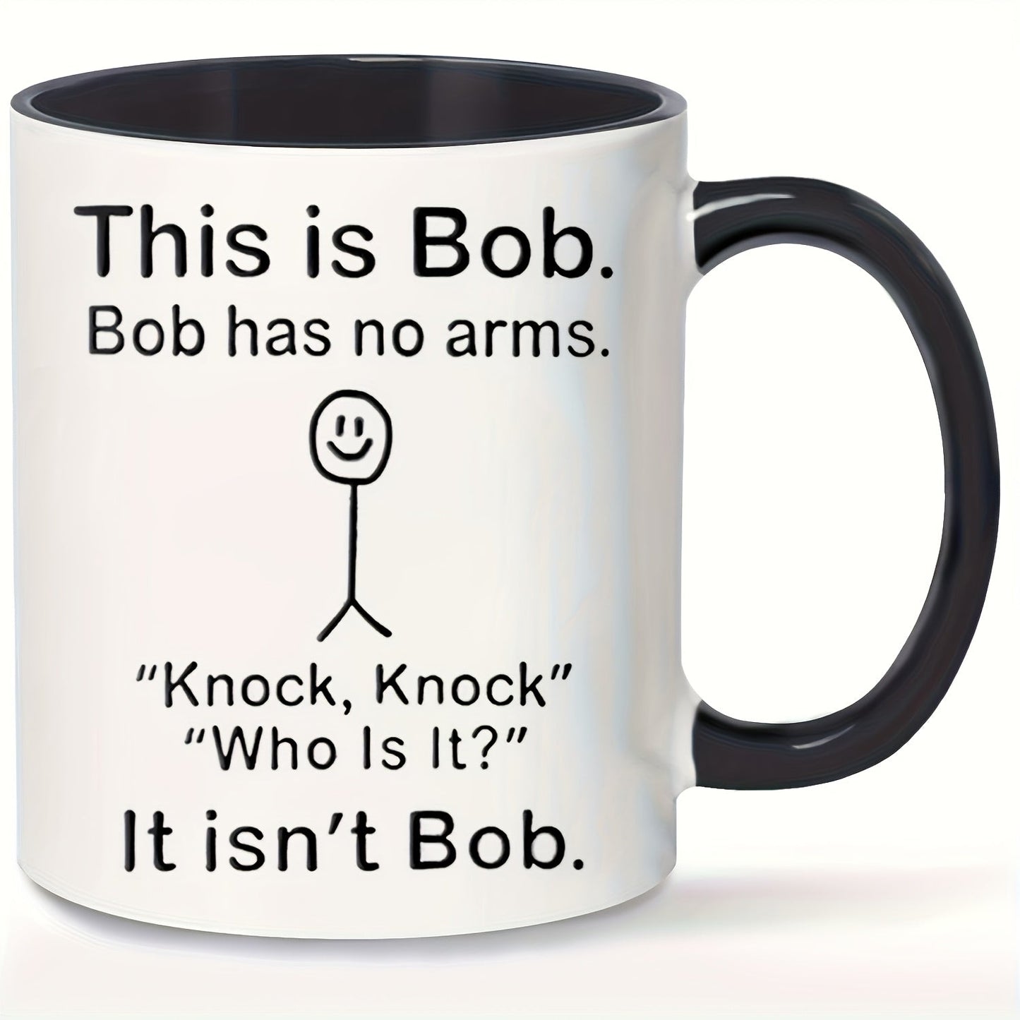 Funny Knock Knock Joke Mug