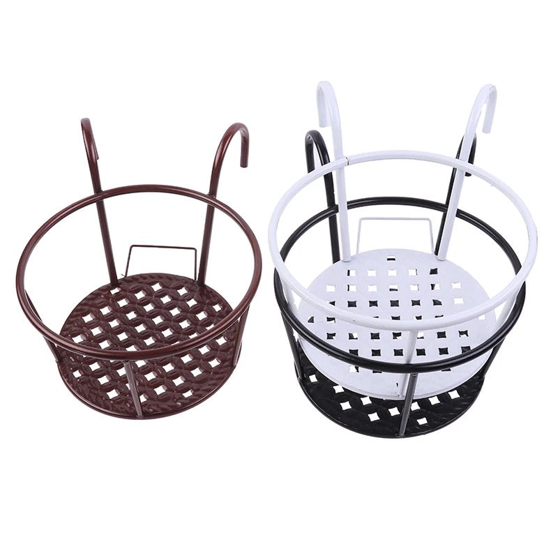 Set of 3 - Hanging Balcony Basket