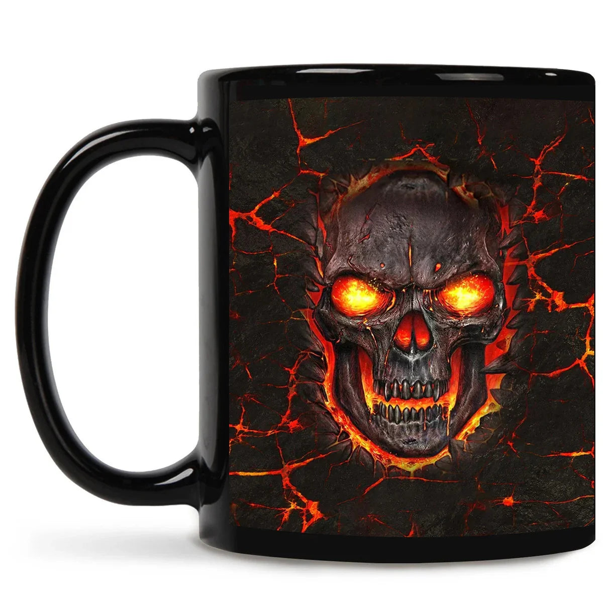 Skull Coffee Mug Touch My Coffee