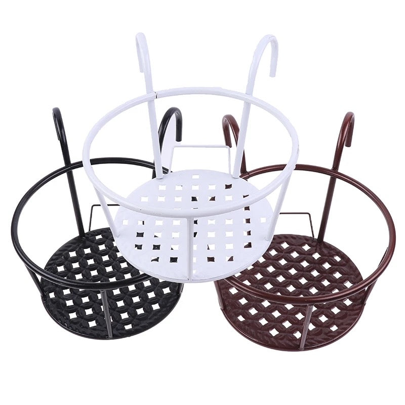 Set of 3 - Hanging Balcony Basket