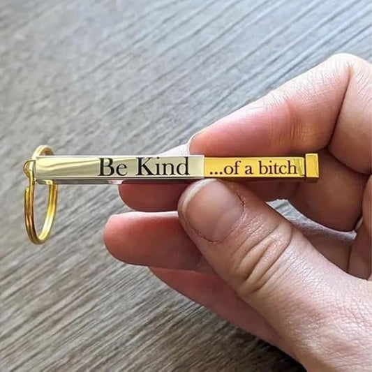 Funny Sarcastic Words Keychain