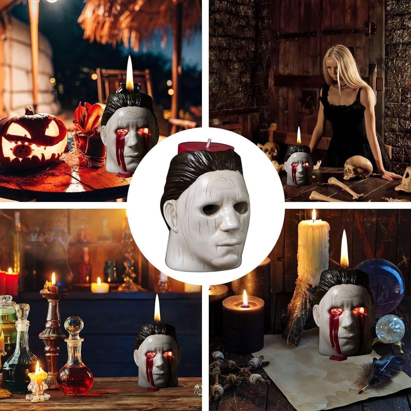 Michael M candle Holder