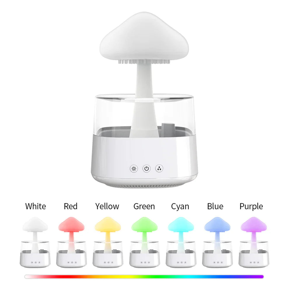 Mushroom Rain Cloud Humidifier