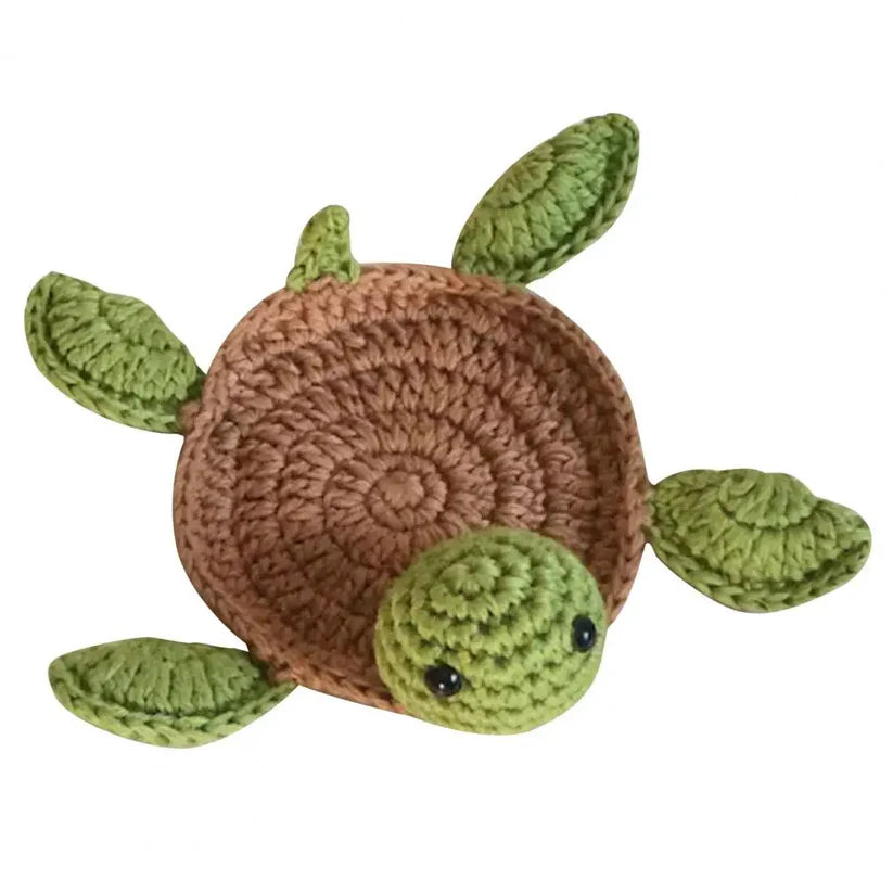 Handmade Crochet Cup Coaster | Adorable Animal Drink Mat
